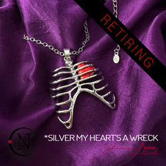 My Heart's A Wreck NTIO Necklace by Johnnie Guilbert