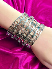 Lyric Cuff Bracelet ~ Love Is Forever by Kellin Quinn