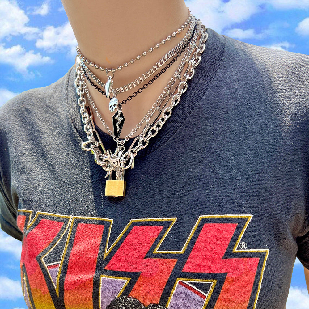 Set The World on Fire 5 Piece Andy Biersack NTIO Necklace/Choker
