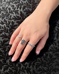 I Don't Owe You Anything Coffin Ring By Andy Biersack