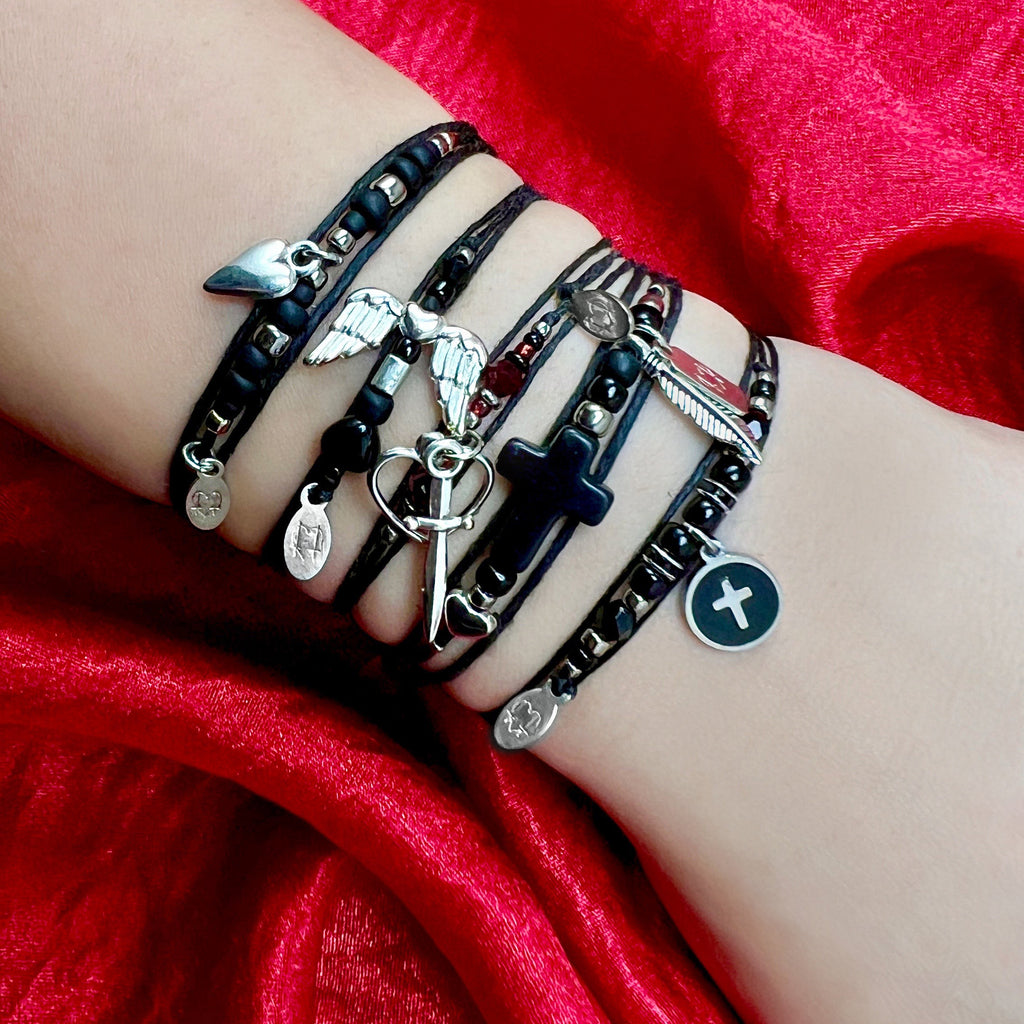 Set The World on Fire 5 Piece NTIO Bracelet Bundle by Andy Biersack