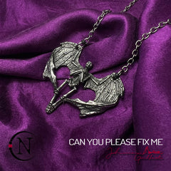 Can You Please Fix Me Necklace by Johnnie Guilbert ~ Limited Edition