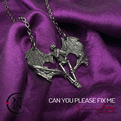 Can You Please Fix Me Necklace by Johnnie Guilbert ~ Limited Edition