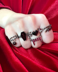 Hiding All Your Demons Ring by Ash Costello