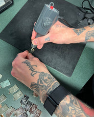 Choker/Necklace ~ HAND ENGRAVED Devils Night by Andy Biersack LAST ONE!