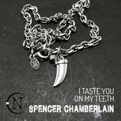 Necklace/Choker ~ I Taste You On My Teeth by Spencer Chamberlain