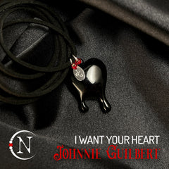 Black Choker/ Bracelet ~ I Want Your Heart Holiday 2025 by Johnnie Guilbert ~ Limited Edition