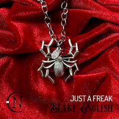 Red ~ Just A Freak Holiday 2023 NTIO Necklace/Choker by Blake English ~ Limited