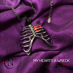 My Heart's A Wreck NTIO Necklace by Johnnie Guilbert