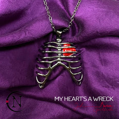 My Heart's A Wreck NTIO Necklace by Johnnie Guilbert