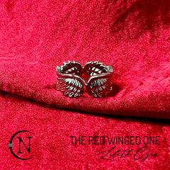 Red Winged One NTIO Ring by Lilith Czar