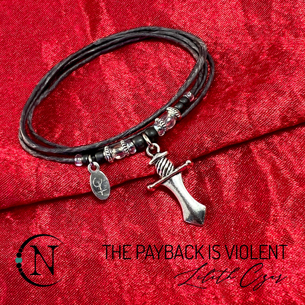 The Payback Is Violent NTIO Bracelet by Lilith Czar
