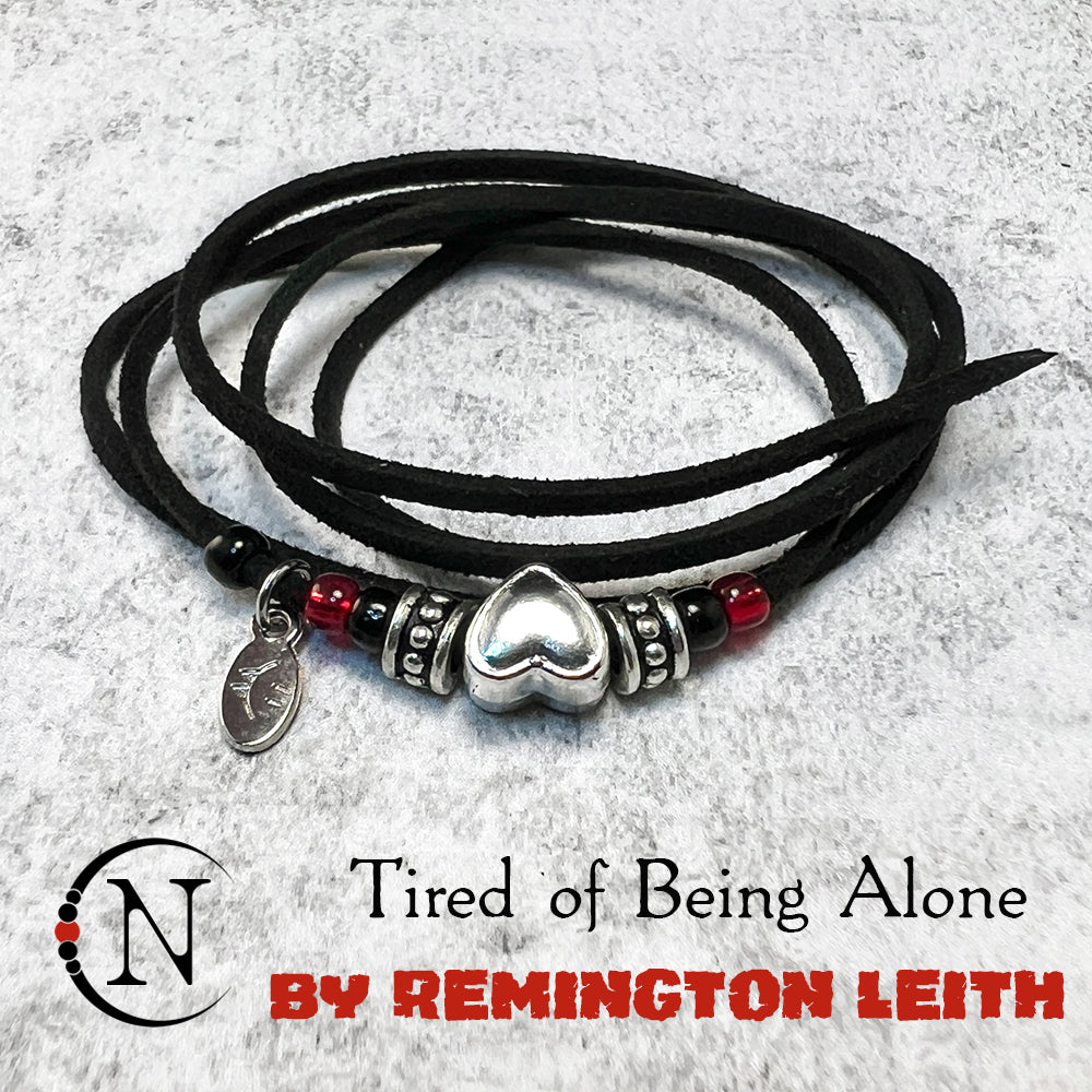 Bracelet/Choker Tired of Being Alone by Remington Leith ~ LIMITED EDITION