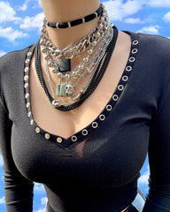 Don't Say Goodbye NTIO Necklace by Andy Black