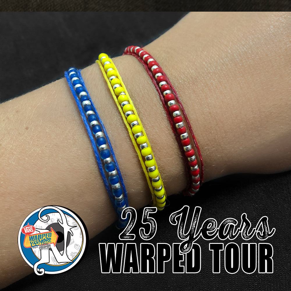 Bundle 25 Years NTIO Bracelet by Vans Warped Tour