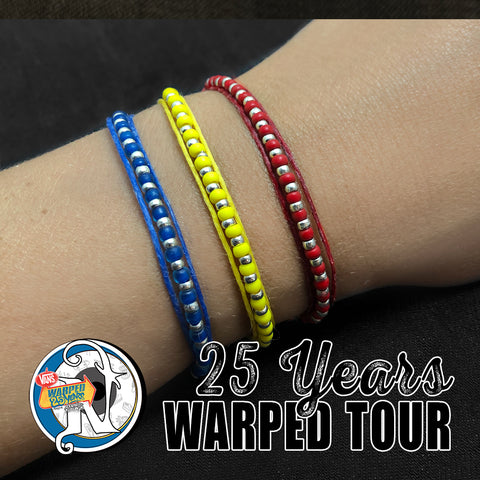 Bundle 25 Years NTIO Bracelet by Vans Warped Tour