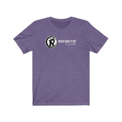 NEVER TAKE IT OFF - LOGO TEE