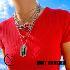 Andy Biersack 3 Piece NTIO Necklace Stack