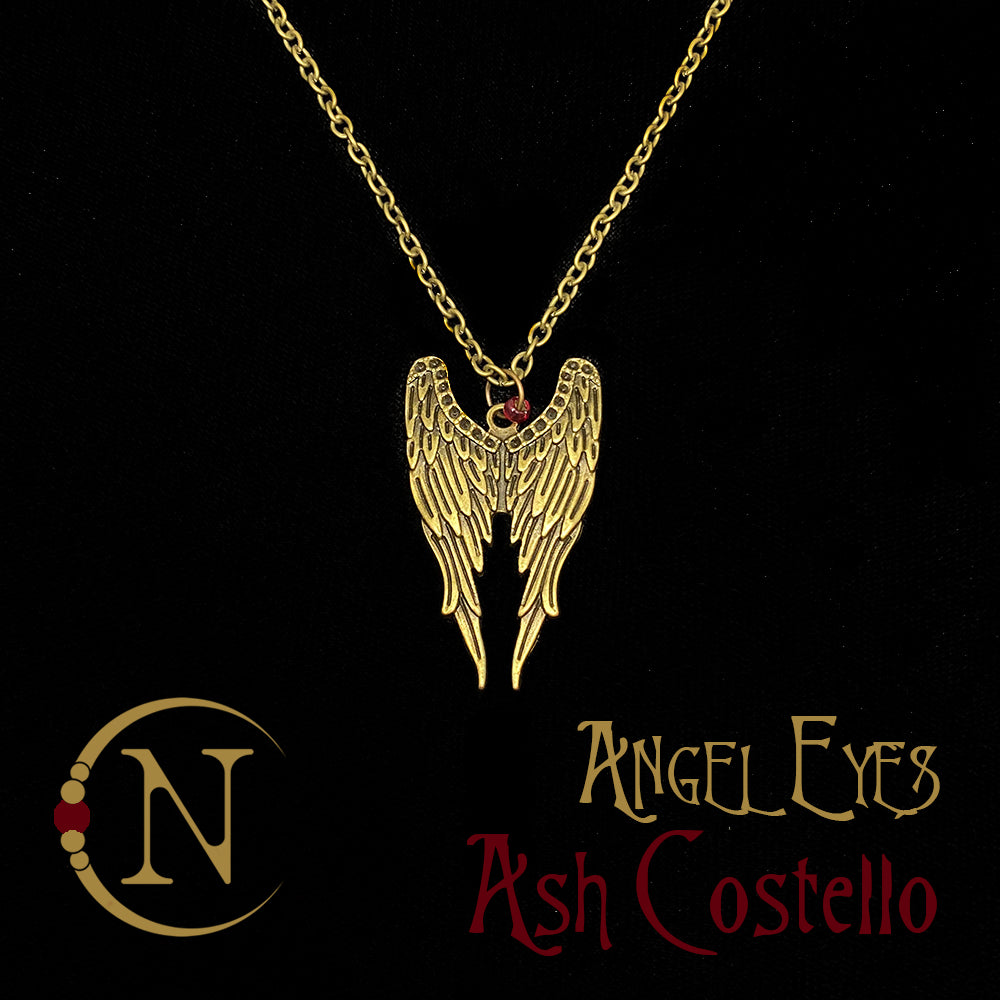 Angel Eyes NTIO Necklace by Ash Costello ~ Holiday Angels ~ RETIRING ONLY *6 MORE