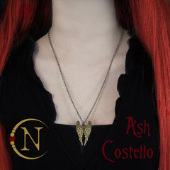 Angel Eyes NTIO Necklace by Ash Costello ~ Holiday Angels ~ RETIRING ONLY *6 MORE