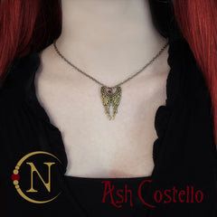 Angel Eyes NTIO Necklace by Ash Costello ~ Holiday Angels ~ RETIRING ONLY *6 MORE