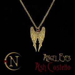 Angel Eyes NTIO Necklace by Ash Costello ~ Holiday Angels ~ RETIRING ONLY *6 MORE