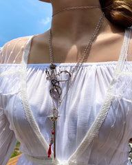Silver Bound By Love NTIO Necklace by Ben Bruce