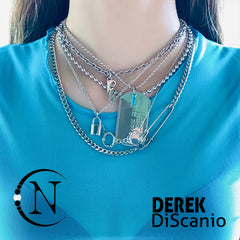 Derek DiScanio Lyric Tag Necklace
