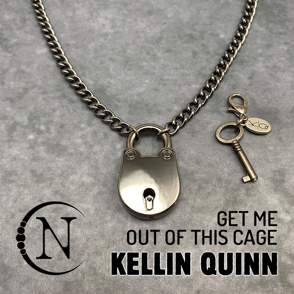Get Me Out Of This Cage NTIO Necklace by Kellin Quinn, image size:1000x1000