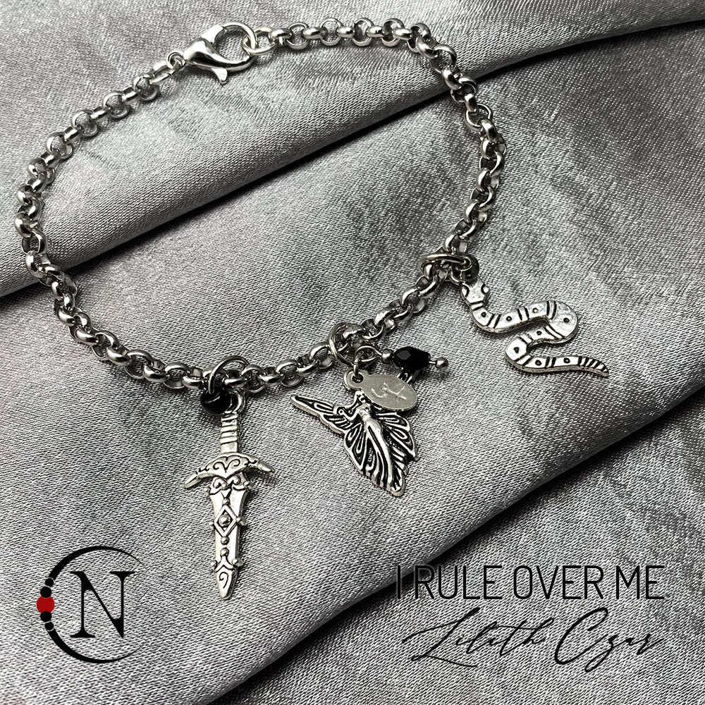 Charm Bracelet ~ I Rule Over Me by Lilith Czar *3 More!