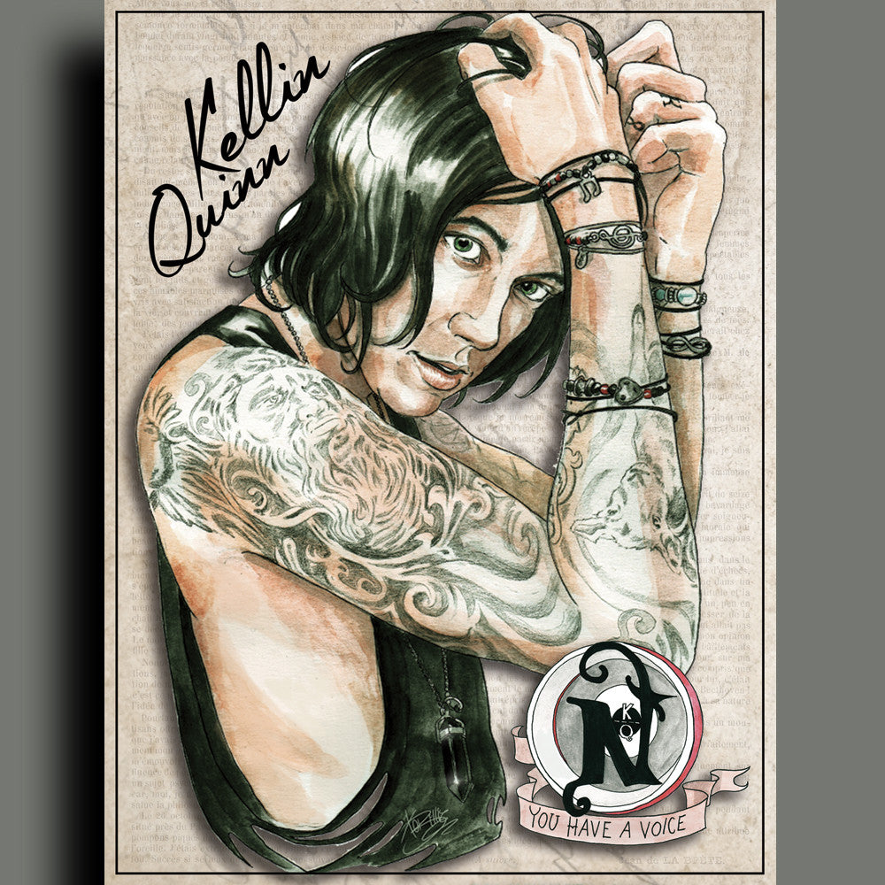 Kellin Quinn - ARTIST POSTER by XOBillie