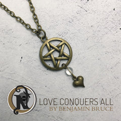 Ben Bruce Brass 5 Piece NTIO Necklace Stack