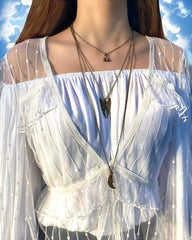 Angel Eyes NTIO Necklace by Ash Costello ~ Holiday Angels ~ RETIRING ONLY *6 MORE