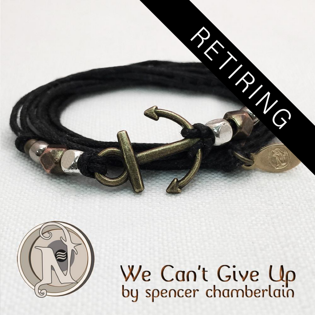 We Can't Give up NTIO Bracelet by Spencer Chamberlain