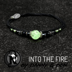 White Into the Fire NTIO Bracelet By Danny Worsnop and Ben Bruce