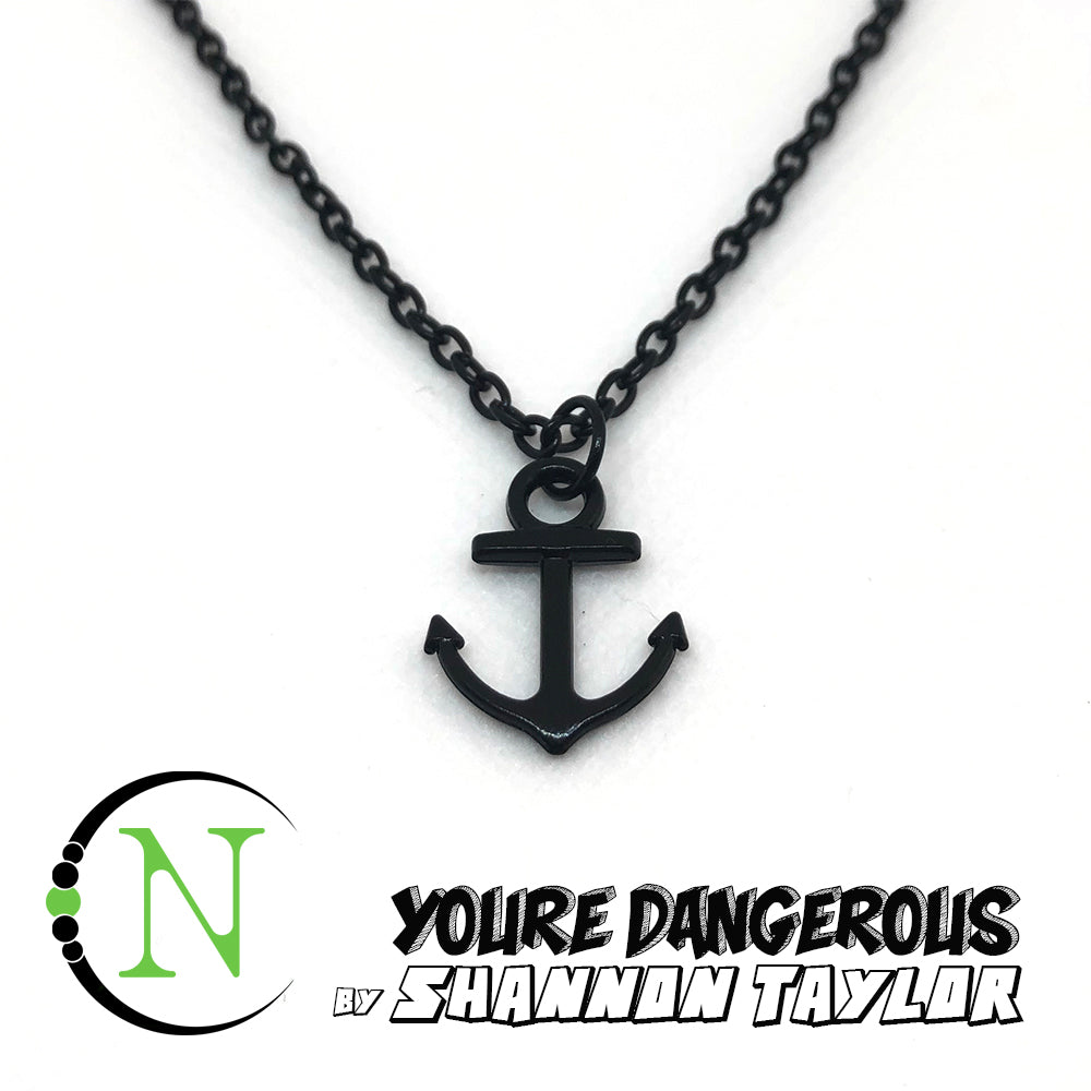 You're Dangerous NTIO Tattoo Necklace/Choker By Shannon Taylor