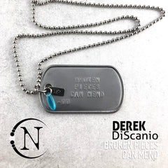 Derek DiScanio Lyric Tag Necklace