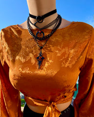 Snake in the Grass Holiday 2022 Choker by Courtney Paige Nelson