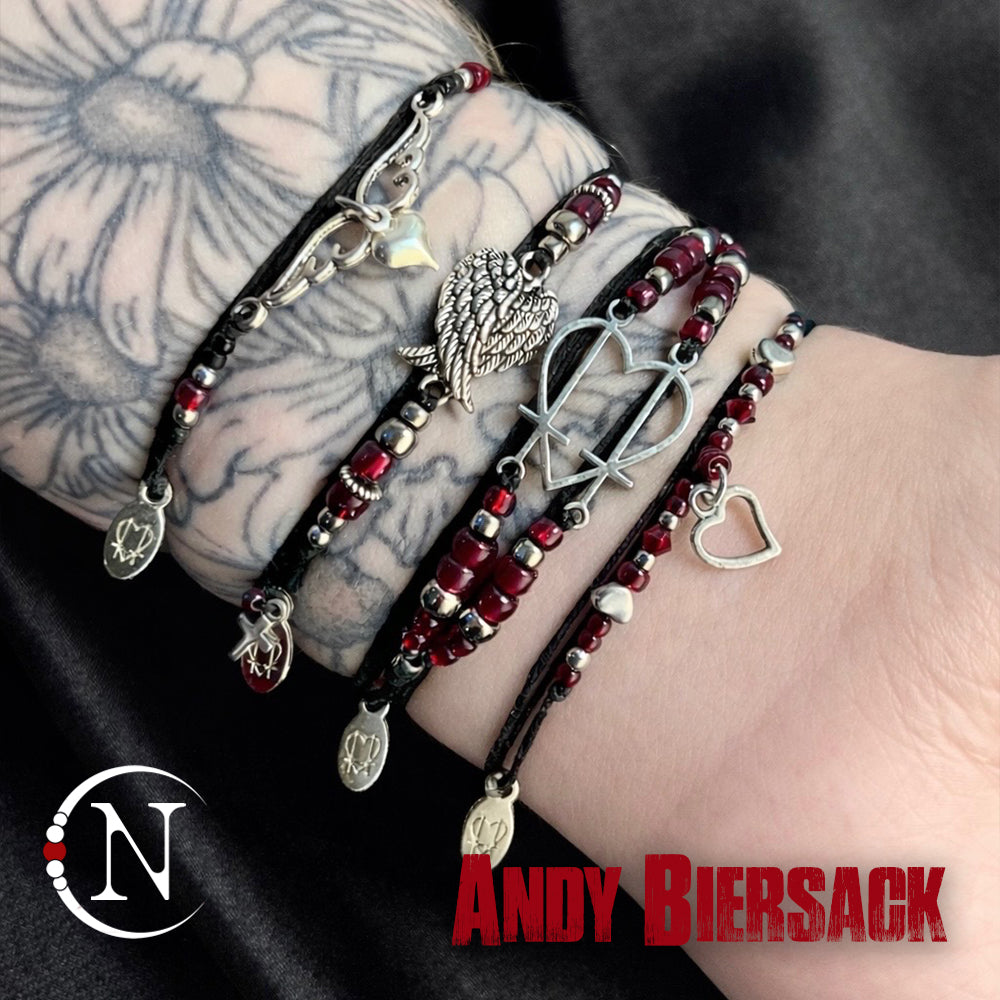 Bundle ~ 4 Piece NTIO Bracelet Bundle by Andy Biersack