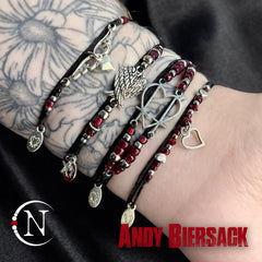 Bundle ~ 4 Piece NTIO Bracelet Bundle by Andy Biersack