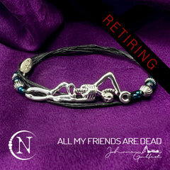 All My Friends Are Dead NTIO Bracelet by Johnnie Guilbert