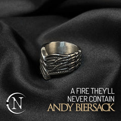 Ring ~ A Fire They'll Never Contain by Andy Biersack ~ Limited Edition
