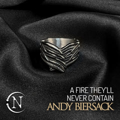 Ring ~ A Fire They'll Never Contain by Andy Biersack ~ Limited Edition