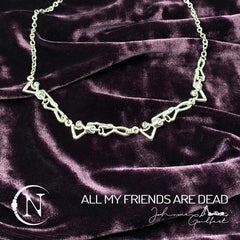 5 Piece Johnnie Guilbert Necklace/Choker Stack
