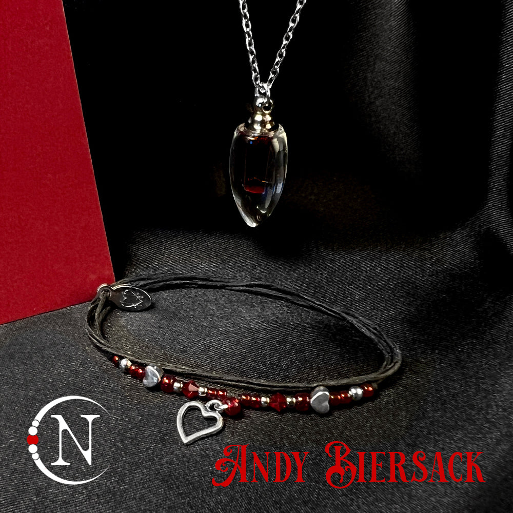 2 Piece A Bleeding Heart Bundle by Andy Biersack + FREE PHOTO AND LYRIC CARD