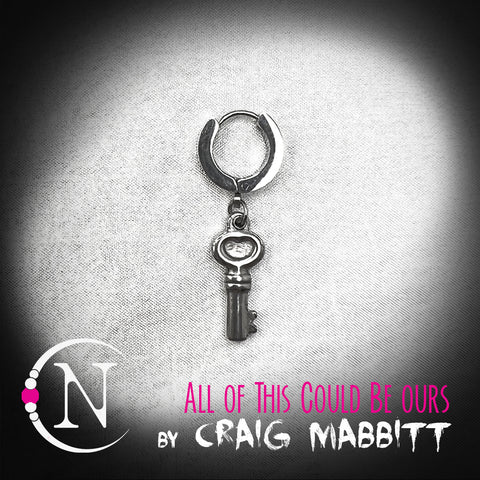 Silver ~ All of This Could be Ours NTIO Earring by Craig Mabbit