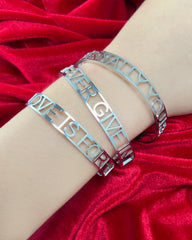 Lyric Cuff Bracelet ~ Eternally Yours by Chris Cerulli