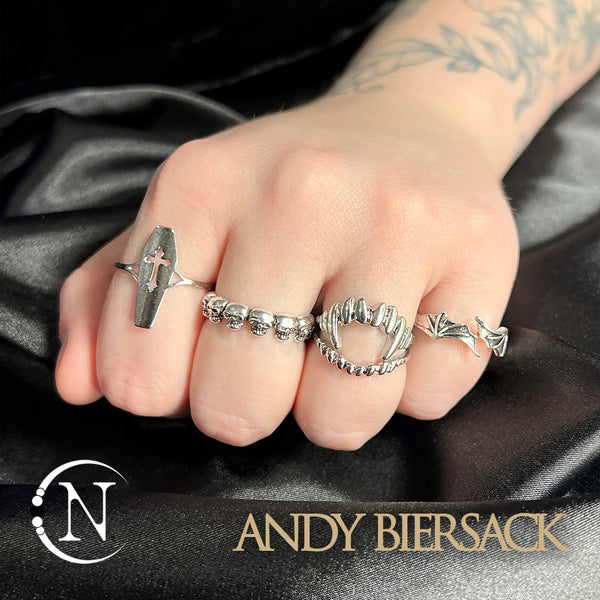 Bundle ~ 4 Piece Ring Stack by Andy Biersack – Never Take It Off