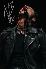 Hand Signed Andy Biersack Vindicate Poster 50% OFF with Any 2 Pieces CODE: VINDICATE50