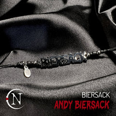 Biersack Nameplate NTIO Bracelet by Andy Biersack ~ Limited Edition ~35 + FREE PHOTO